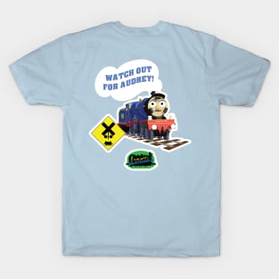 "Watch Out for Audrey!" - The Railways of Crotoonia T-Shirt